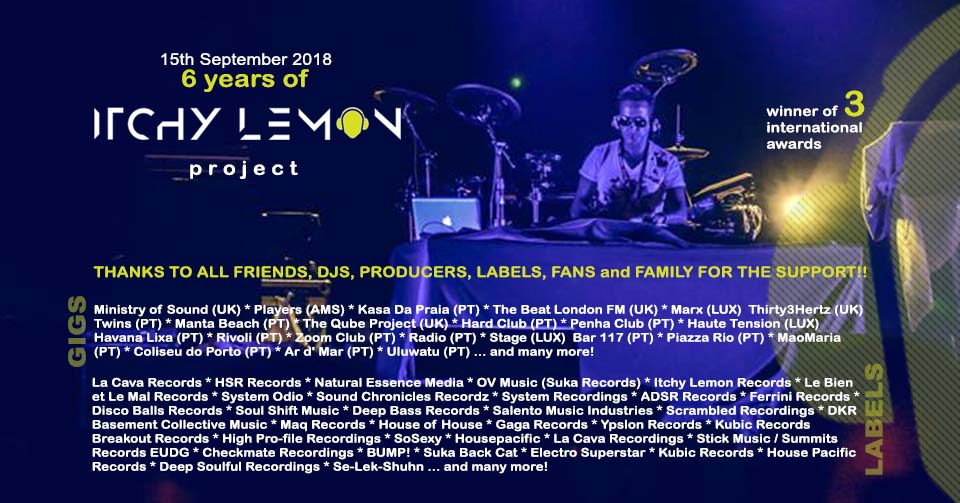 Itchy Lemon visual archive banner
